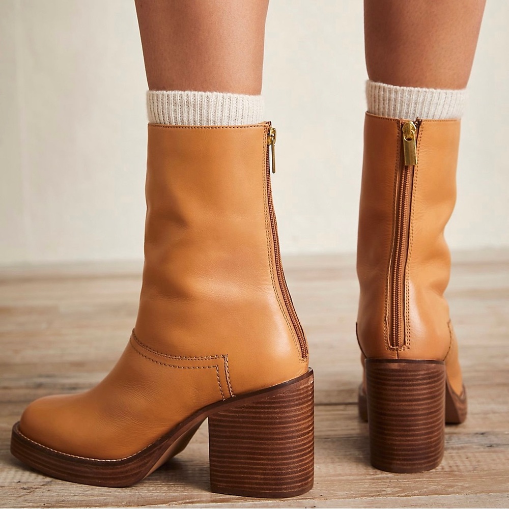 Free People Portwood Heel Boots